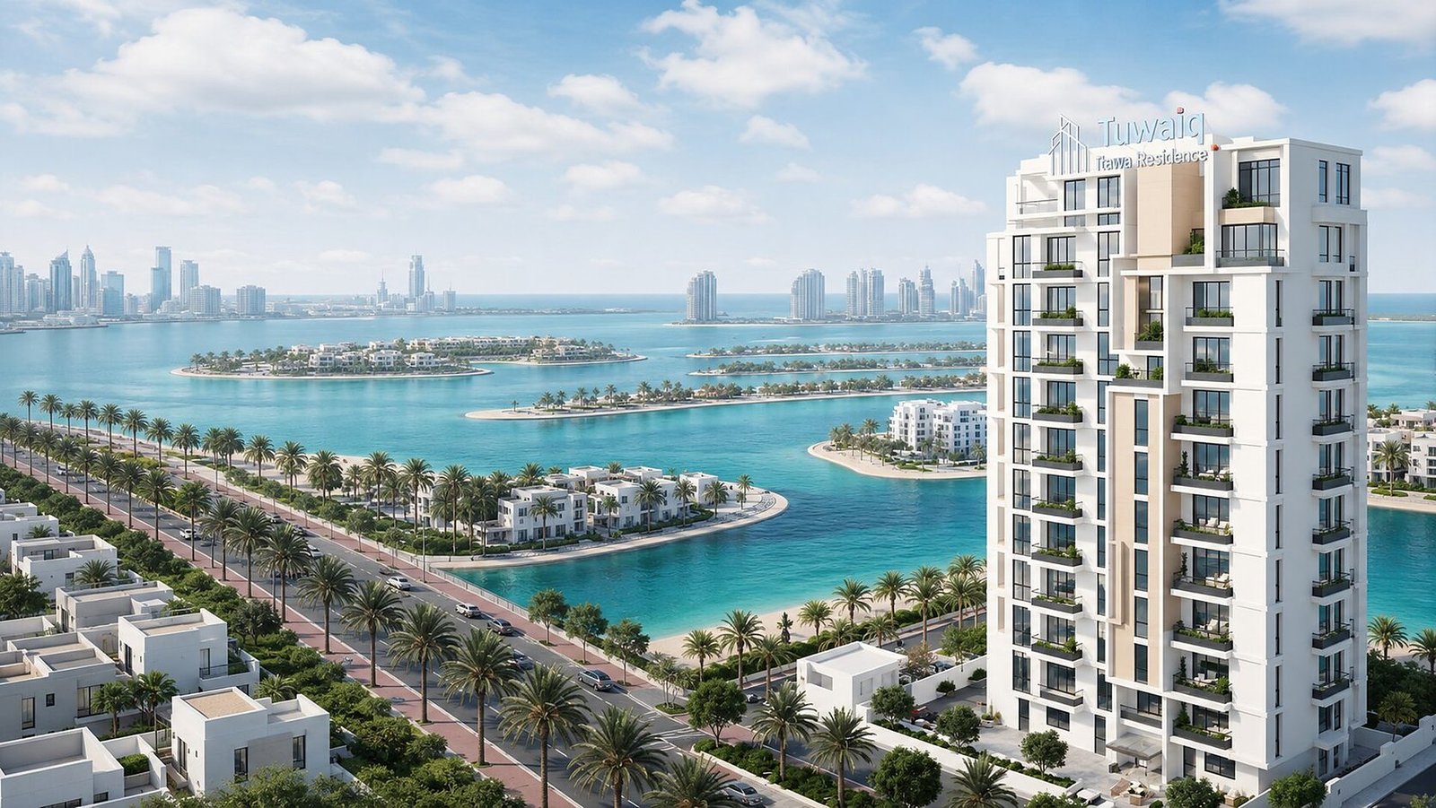 Tuwaiq Residence 7 — sea-view tower in Khobar